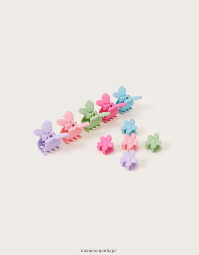 acessório clipes de garra foscos pacote com 10 Monsoon garota quente RPLH8F2513