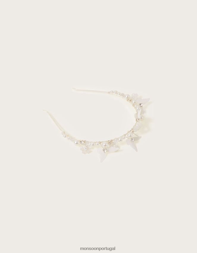 acessório faixa de borboleta bella Monsoon garota à moda RPLH8F2541