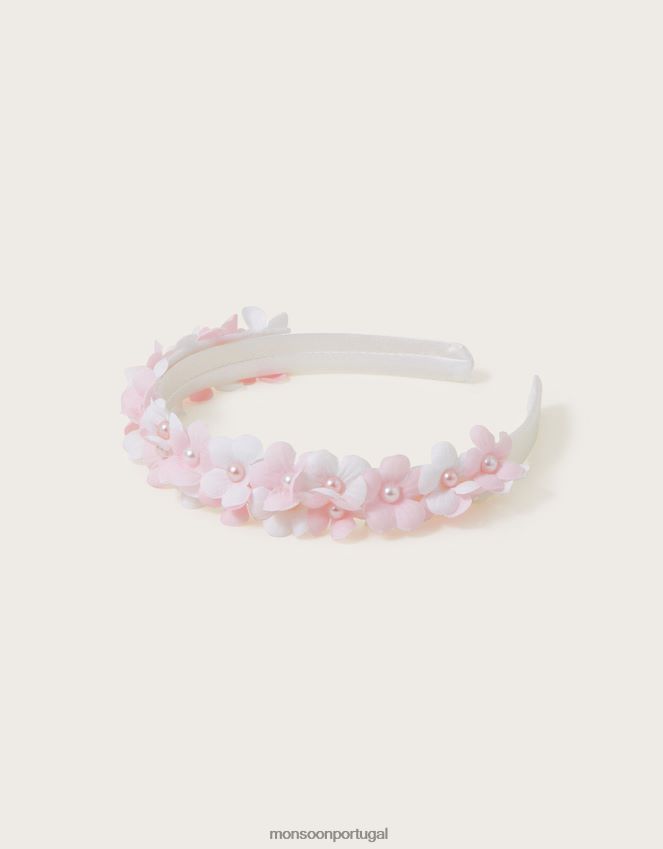 acessório faixa de flor tonal layla Monsoon garota moda RPLH8F2540