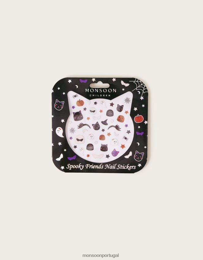 acessório adesivos de unhas assustadores de halloween Monsoon crianças gracioso RPLH8F2430
