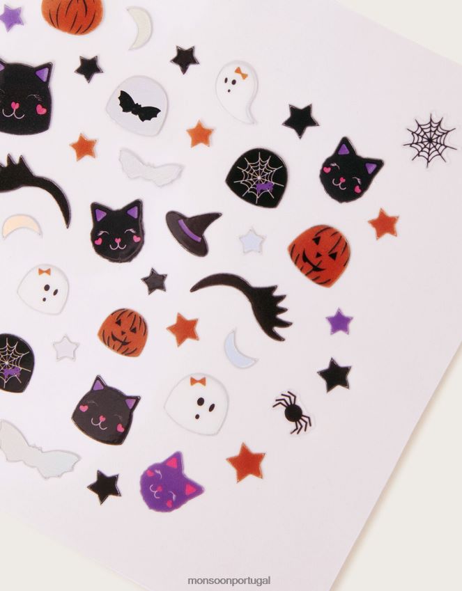 acessório adesivos de unhas assustadores de halloween Monsoon crianças gracioso RPLH8F2430