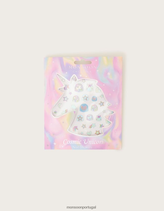 acessório adesivos de unhas de unicórnio Monsoon crianças gracioso RPLH8F2423