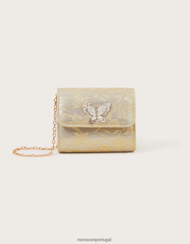 acessório bolsa borboleta de renda Monsoon garota moda RPLH8F1612