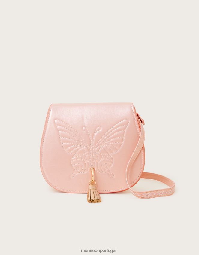 acessório bolsa bordada com borla borboleta Monsoon garota gracioso RPLH8F2830