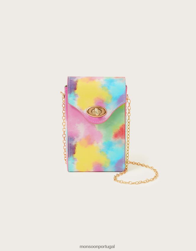 acessório bolsa para celular tie-dye Monsoon garota quente RPLH8F2838