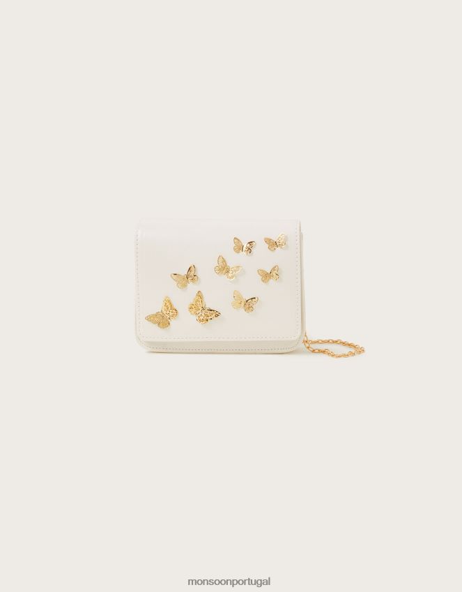 acessório bolsa tipo borboleta esvoaçante Monsoon garota à moda RPLH8F2534