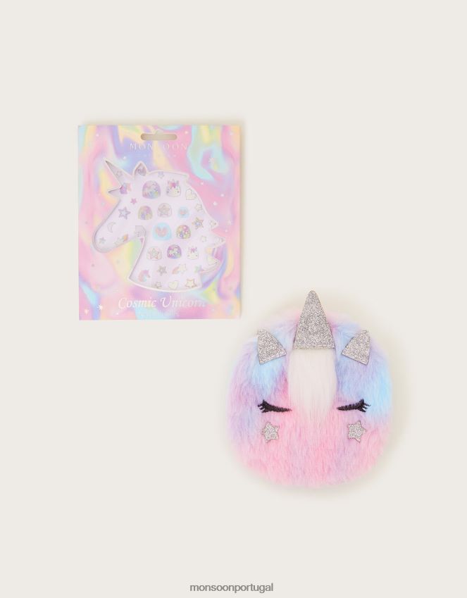 acessório adesivos de unhas e bolsa de unicórnio Monsoon crianças gracioso RPLH8F2523