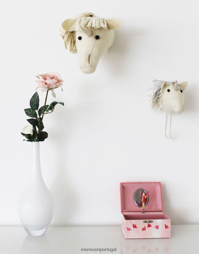 acessório fiona walker bebê cabeça de unicórnio mini Monsoon crianças moda RPLH8F2660