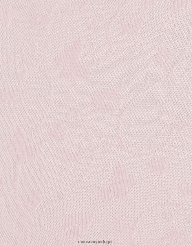 acessório meia-calça de renda borboleta para bebê Monsoon garota rosa RPLH8F2675