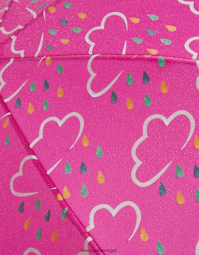 acessório guarda-chuva revelador de cores de grama e ar Monsoon crianças rosa (fúcsia) RPLH8F2474