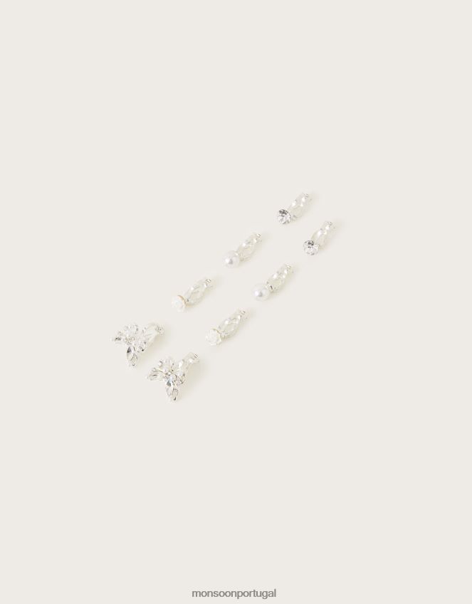 acessório brincos de dama de honra pacote com 4 Monsoon garota à moda RPLH8F2745