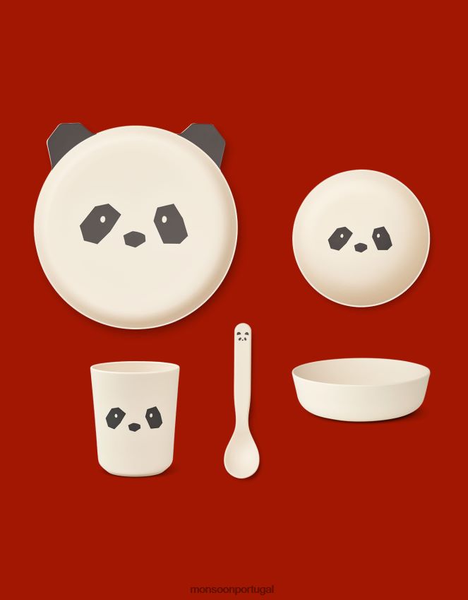 acessório conjunto júnior liewood brody panda Monsoon crianças gracioso RPLH8F2635