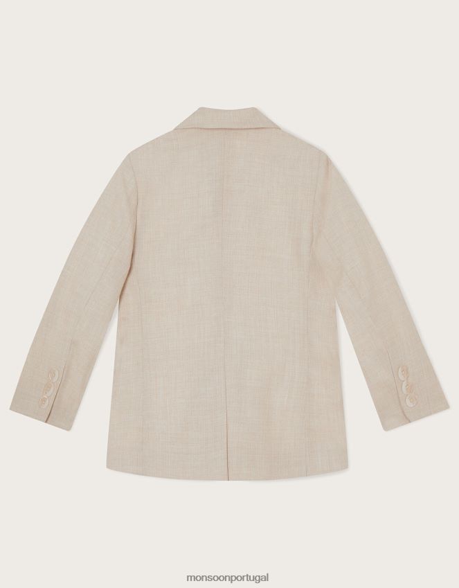 roupas blazer inteligente Monsoon garoto Pedra natural) RPLH8F2751
