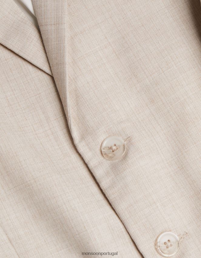 roupas blazer inteligente Monsoon garoto Pedra natural) RPLH8F2751