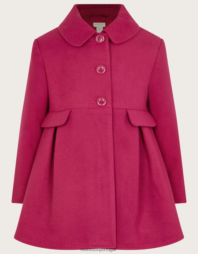 roupas casaco com saia Monsoon garota rosa (magenta) RPLH8F1710