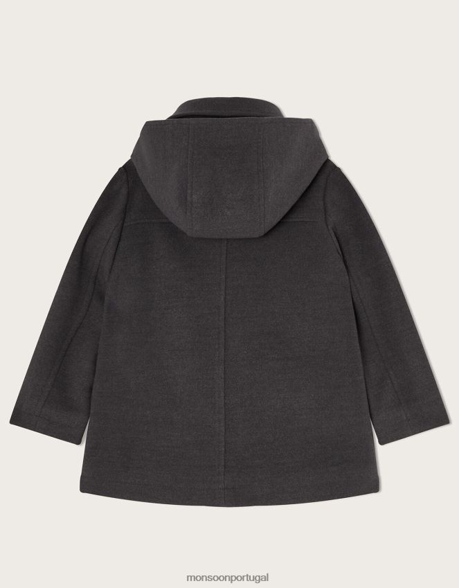 roupas casaco de lã Monsoon garoto cinza RPLH8F2252