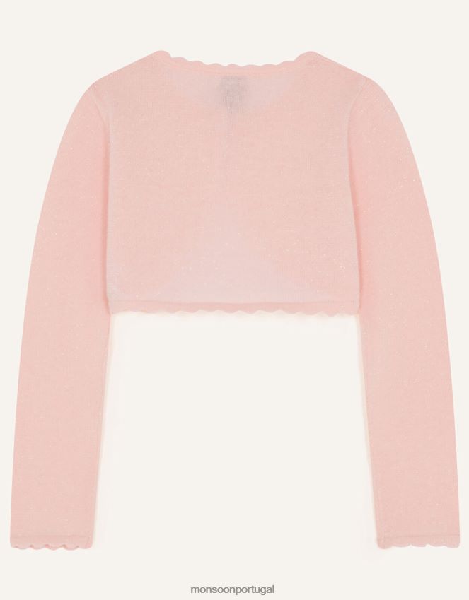 roupas cardigã niamh Monsoon garota rosa RPLH8F1619