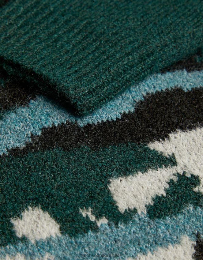 roupas jumper de urso cênico Monsoon garoto verde RPLH8F2233