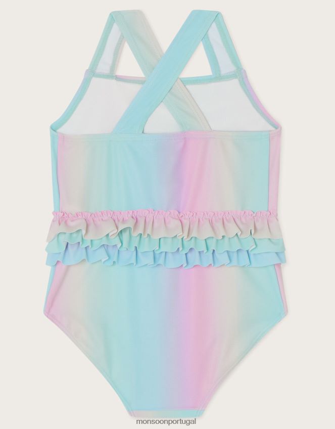 roupas maiô abacaxi novidade para bebê Monsoon garota multi RPLH8F2154