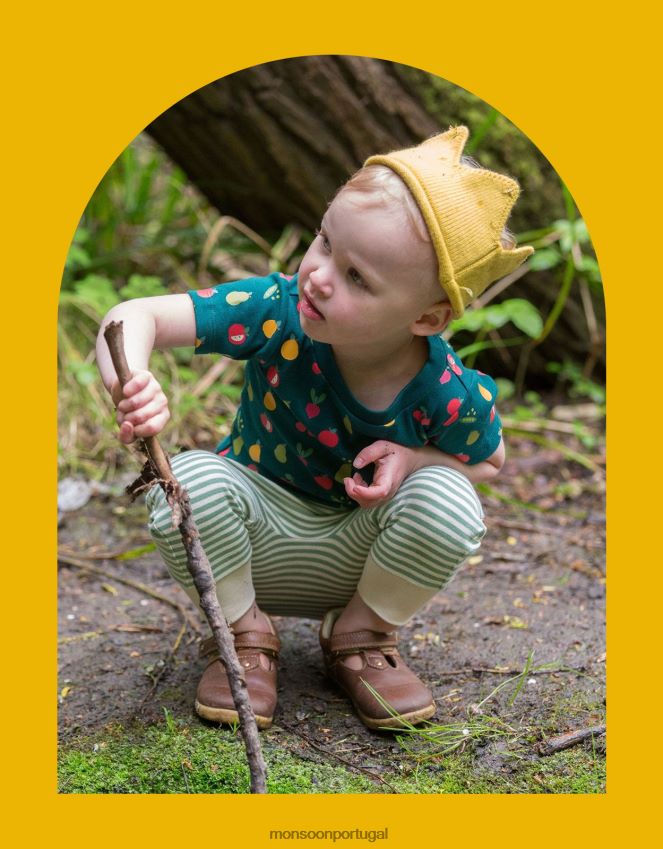 roupas camiseta e playset jogger little radicals horta Monsoon crianças verde RPLH8F2278