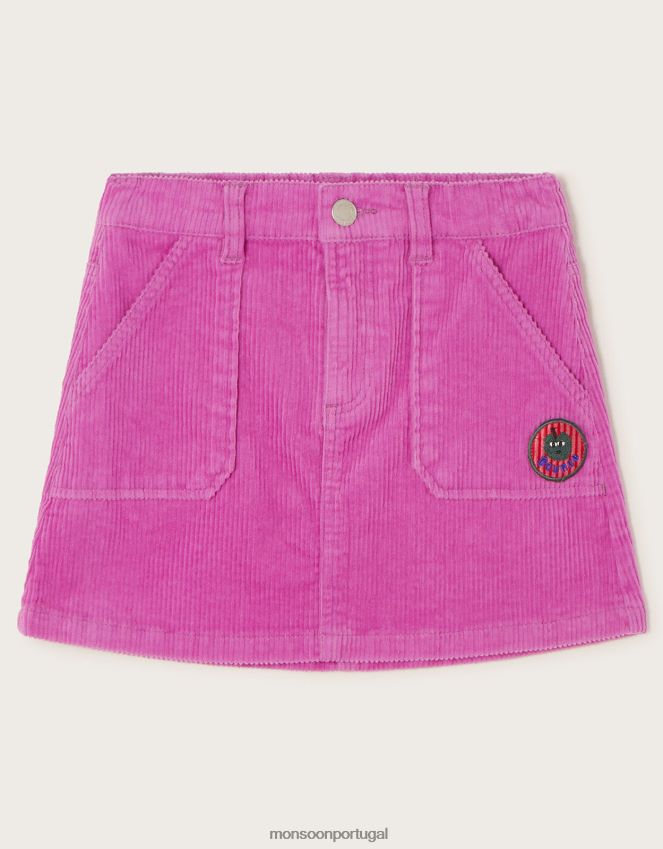 roupas mini saia de cordão Monsoon garota roxo RPLH8F1648