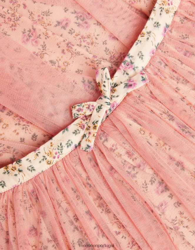 roupas saia ditsy dita dita boutique Monsoon garota rosa RPLH8F1743