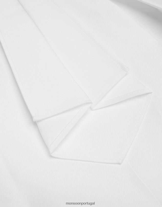 roupas vestido de dama de honra baby holly Monsoon garota marfim RPLH8F2125