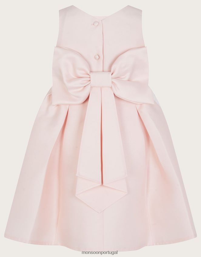 roupas vestido de dama de honra baby holly Monsoon garota rosa RPLH8F2105
