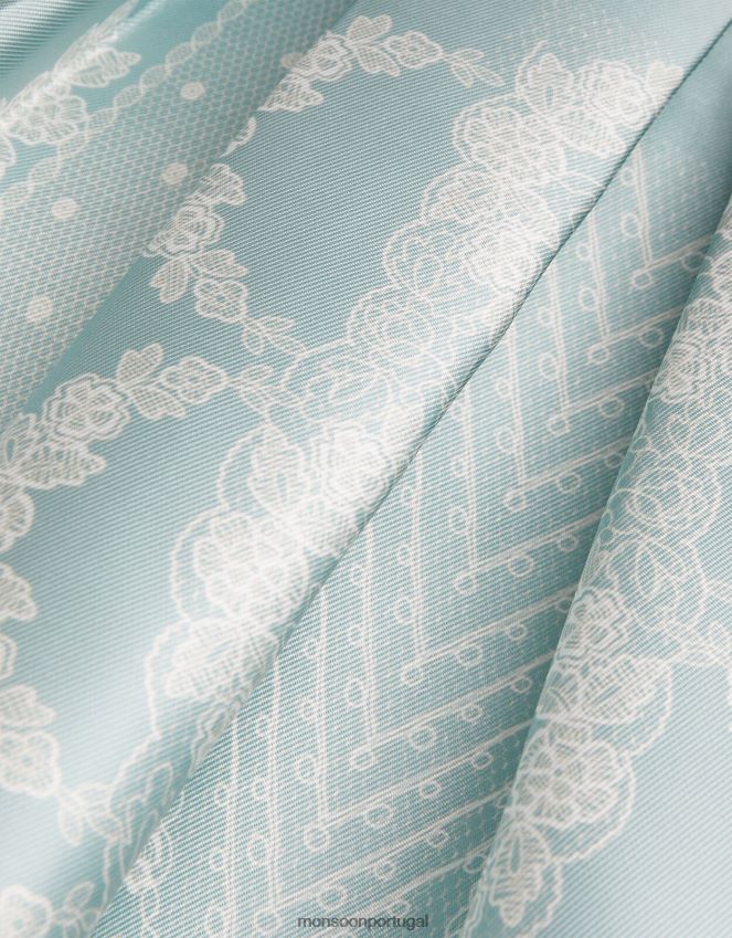 roupas vestido duquesa madeline Monsoon garota azul RPLH8F1888