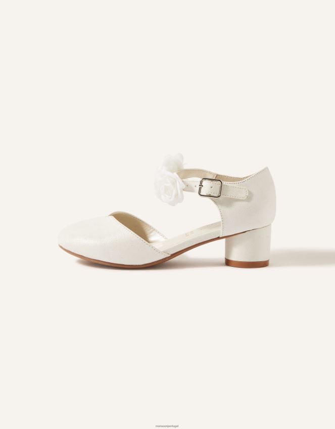 calçados corsage saltos de duas partes Monsoon garota marfim RPLH8F2358