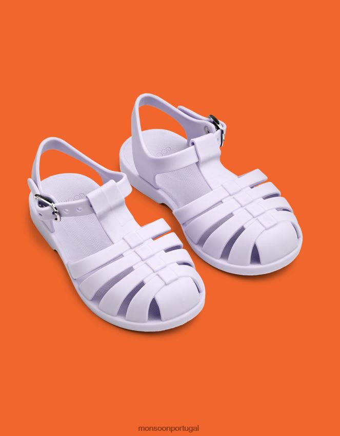 calçados sandália de praia liewood bre Monsoon crianças roxo RPLH8F2382