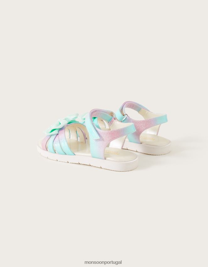 calçados sandalias sereia kali Monsoon garota multi RPLH8F2371