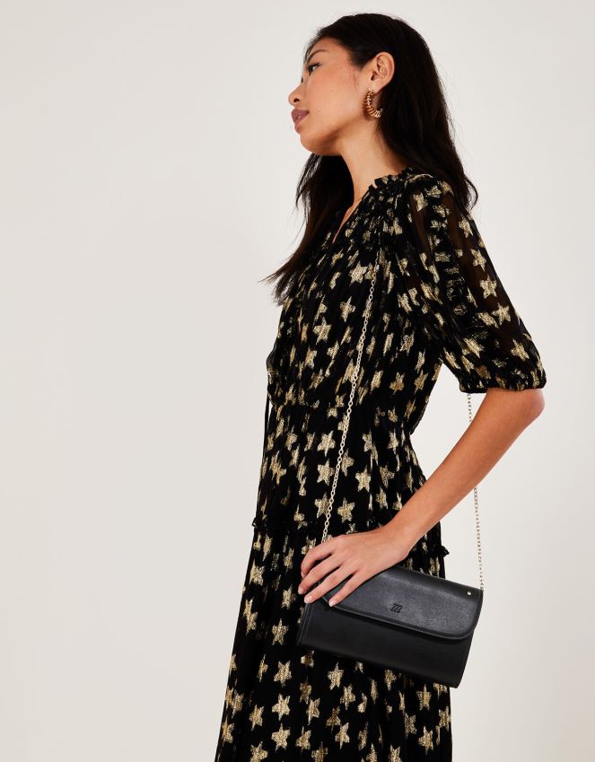 acessório bolsa clutch dobrável Monsoon mulheres moda RPLH8F1329