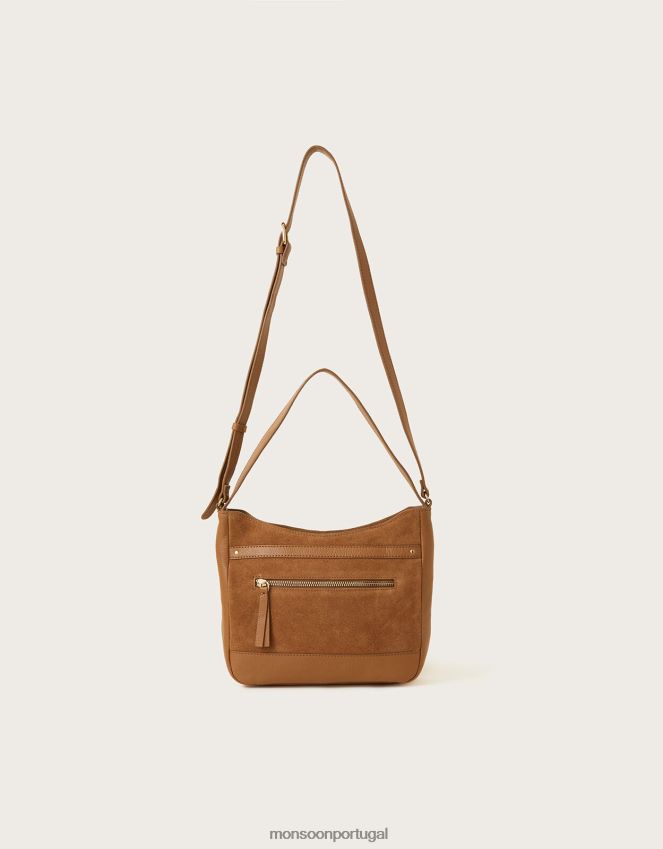 acessório bolsa de ombro de couro Monsoon mulheres quente RPLH8F1369