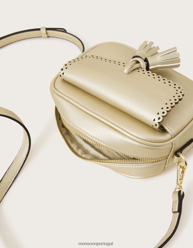 acessório bolsa para câmera recortada Monsoon mulheres gracioso RPLH8F1196