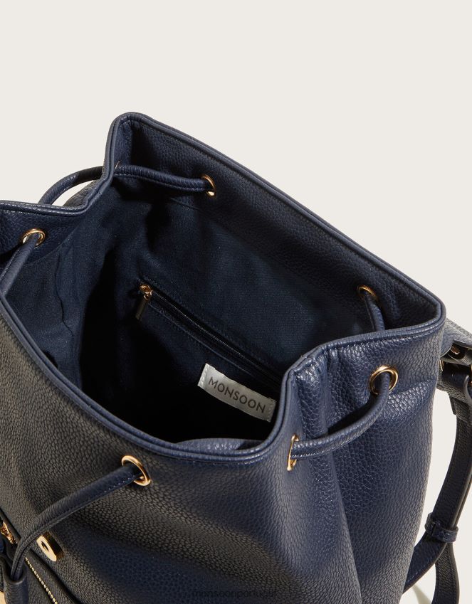 acessório mochila de vieira Monsoon mulheres azul-marinho) RPLH8F1418