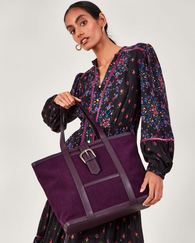 acessório sacola de sela de cordão Monsoon mulheres moda RPLH8F1221