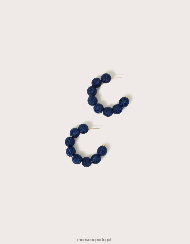 acessório brincos de argola Monsoon mulheres moda RPLH8F1264