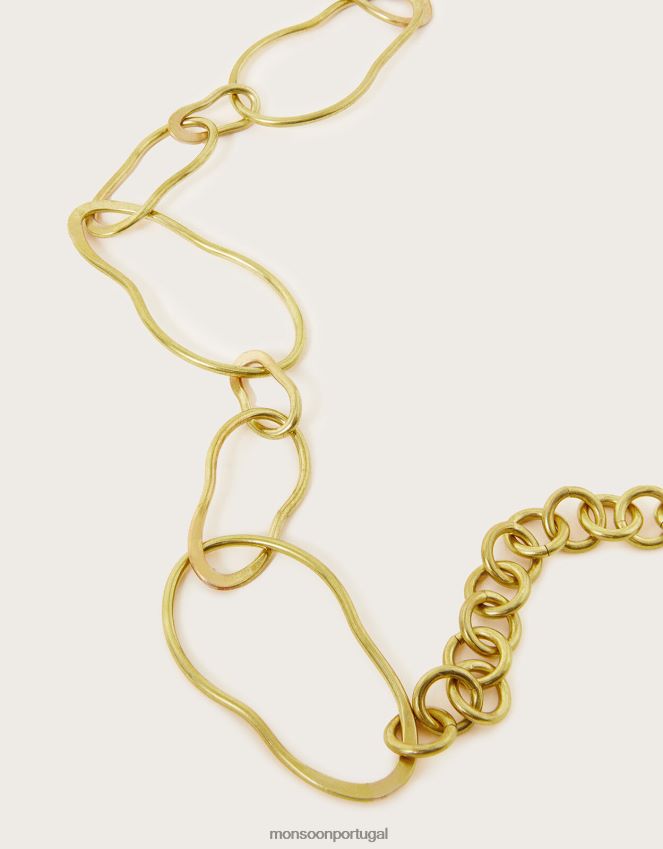 acessório colar multi corrente sibilia Monsoon mulheres moda RPLH8F1355