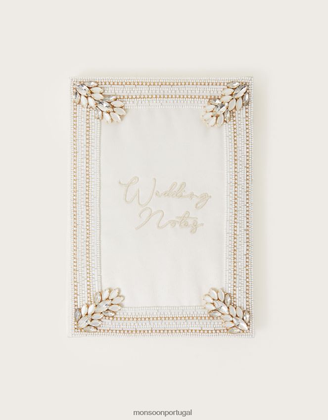 acessório caderno de casamento Monsoon mulheres à moda RPLH8F2737