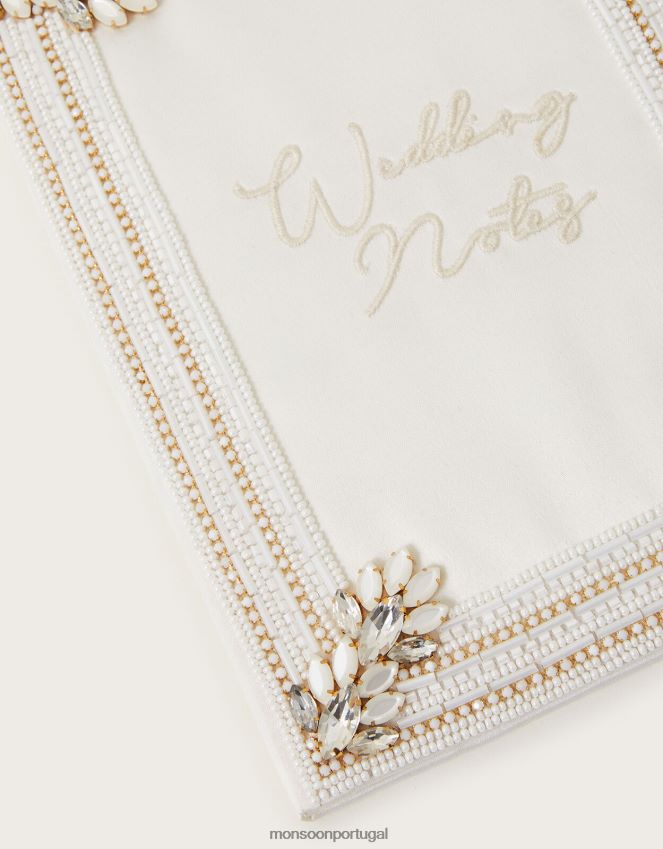 acessório caderno de casamento Monsoon mulheres à moda RPLH8F2737