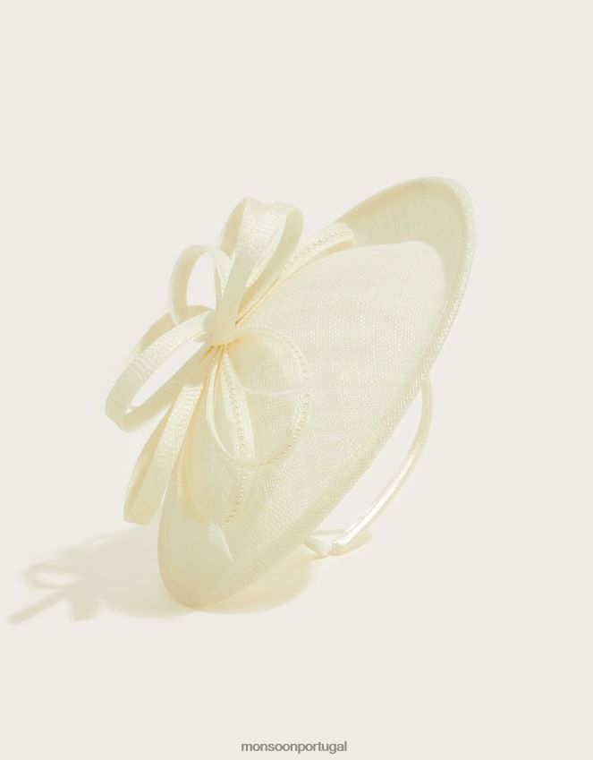 acessório fascinador de disco de pérola Monsoon mulheres à moda RPLH8F1351