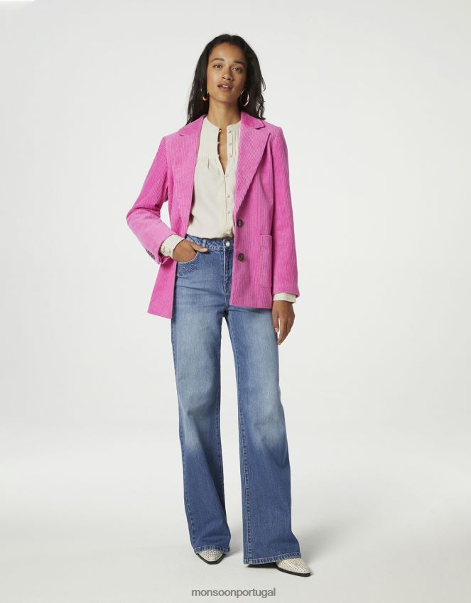 roupas blazer leonard fabienne chapot Monsoon mulheres rosa RPLH8F138