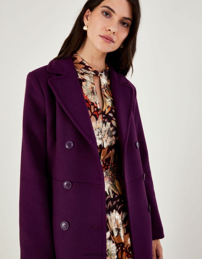 roupas casaco com saia danielle Monsoon mulheres vermelho (baga) RPLH8F835