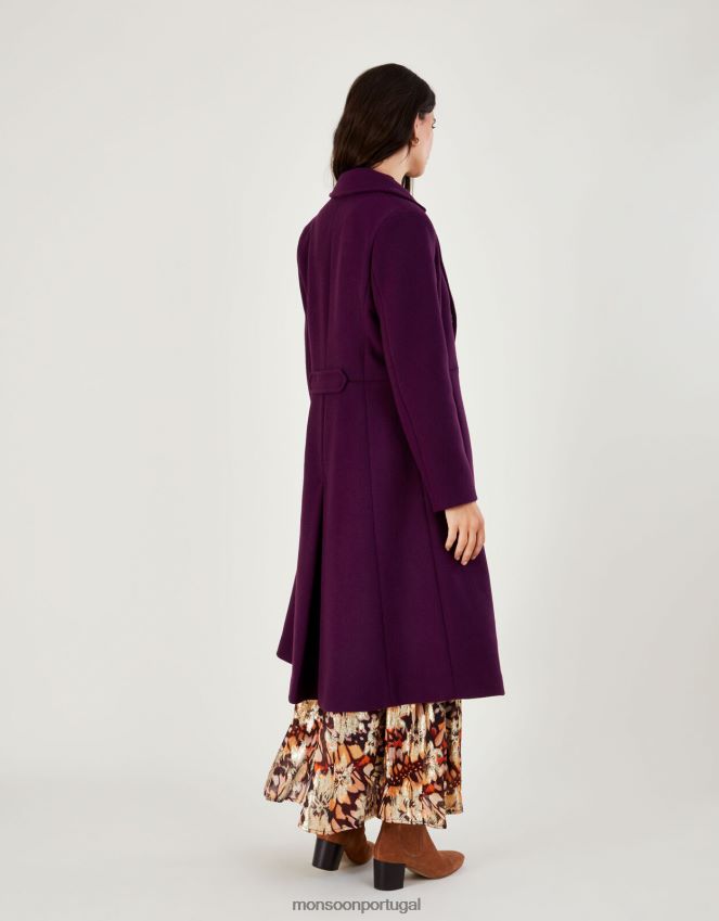 roupas casaco com saia danielle Monsoon mulheres vermelho (baga) RPLH8F835