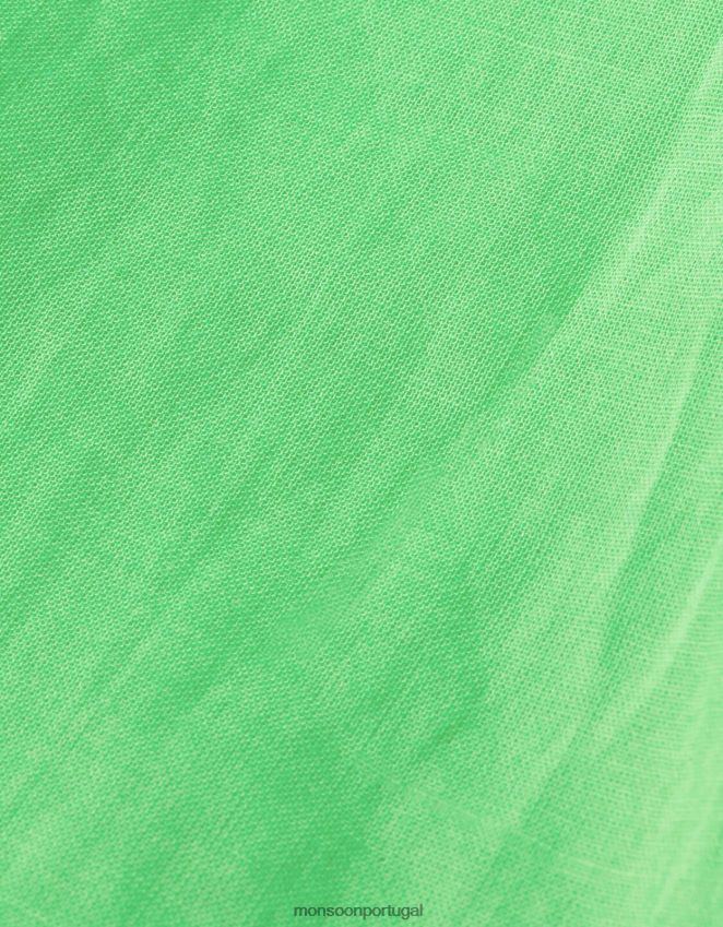 roupas camisa de manga esvoaçante scotch and soda Monsoon mulheres verde RPLH8F582