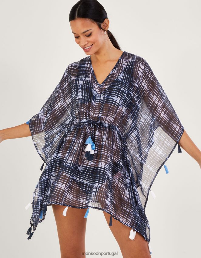 roupas kaftan tie-dye Monsoon mulheres moda RPLH8F189
